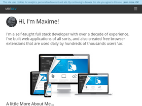 'mrfdev.com' screenshot