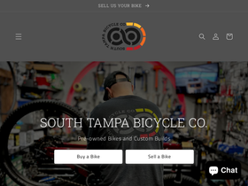 southtampabicycleco.com homepage screenshot