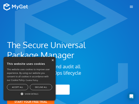 'myget.org' screenshot