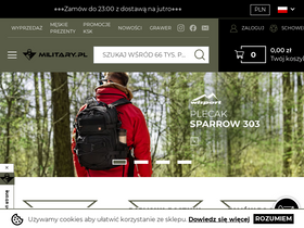 'military.pl' screenshot
