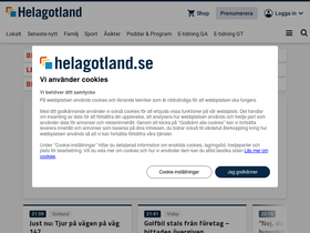'helagotland.se' screenshot