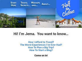 'halftheclothes.com' screenshot
