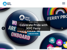 'ferry.nyc' screenshot