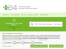 'apo24.at' screenshot