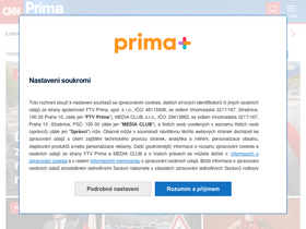 cnn.iprima.cz Traffic Analytics Ranking Stats Tech Stack