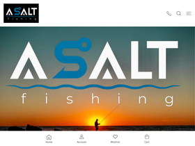 asaltfishing.com homepage screenshot