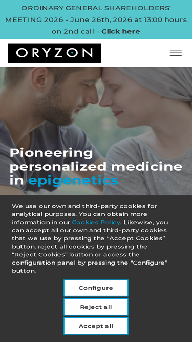 oryzon.com