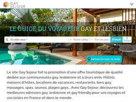 'gay-sejour.com' screenshot
