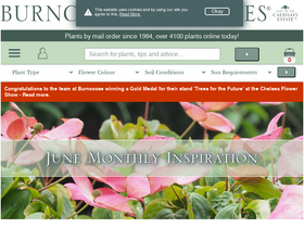 'burncoose.co.uk' screenshot