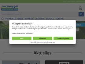 'paul-lange.de' screenshot