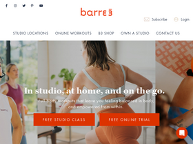 'barre3.com' screenshot