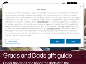 'hp.com' screenshot