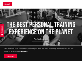 'ultimateperformance.com' screenshot