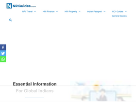 'nriguides.com' screenshot