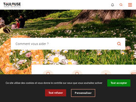 'toulouse-metropole.fr' screenshot