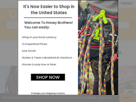 'honeybros.com' screenshot