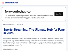 forexoutlethub.com homepage screenshot