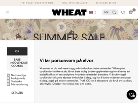 Wheat homepage screenshot