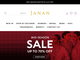 'janan.co.uk' screenshot