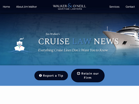 'cruiselawnews.com' screenshot