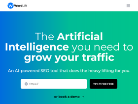 'wordlift.io' screenshot