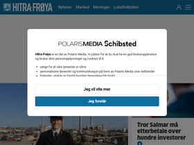 'hitra-froya.no' screenshot