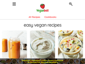 'veganbell.com' screenshot