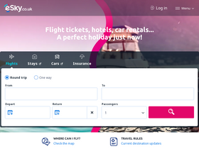 'esky.co.uk' screenshot