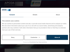 'apcoa.co.uk' screenshot