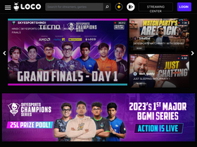 'loco.gg' screenshot