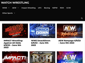 Watch hot sale wrestling all