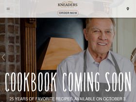 'kneaders.com' screenshot