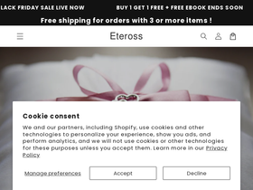 Eteross website screenshot