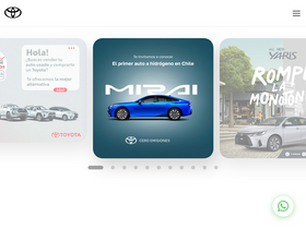 'toyota.cl' screenshot