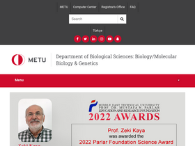 bio.metu.edu.tr Traffic Analytics, Ranking & Audience [February 2025 ...