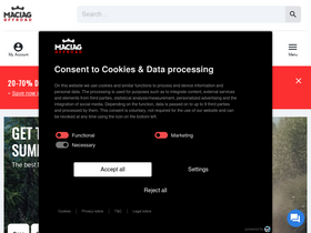 'maciag-offroad.com' screenshot