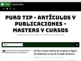 'purotip.com' screenshot