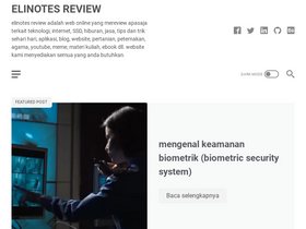 'elinotes.com' screenshot