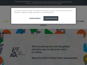 'sca.coffee' screenshot