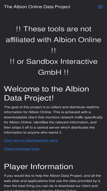 albiononline2d.com - Albion Online 2D Database — Me - Albion Online 2D