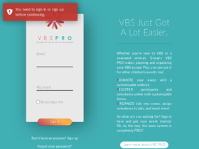 'vbspro.events' screenshot