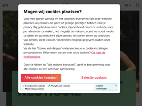 'eneco.be' screenshot