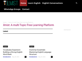 'ilmist.com' screenshot