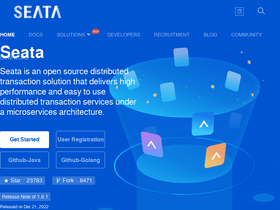 'seata.io' screenshot