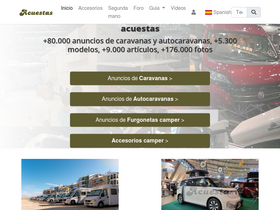 'acuestas.es' screenshot