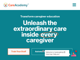 'careacademy.com' screenshot