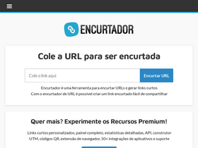 'encurtador.com.br' screenshot