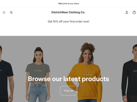 atlasclothingco.store homepage screenshot