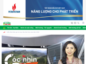 'moitruong.net.vn' screenshot