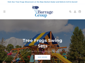 barragegroup.com homepage screenshot